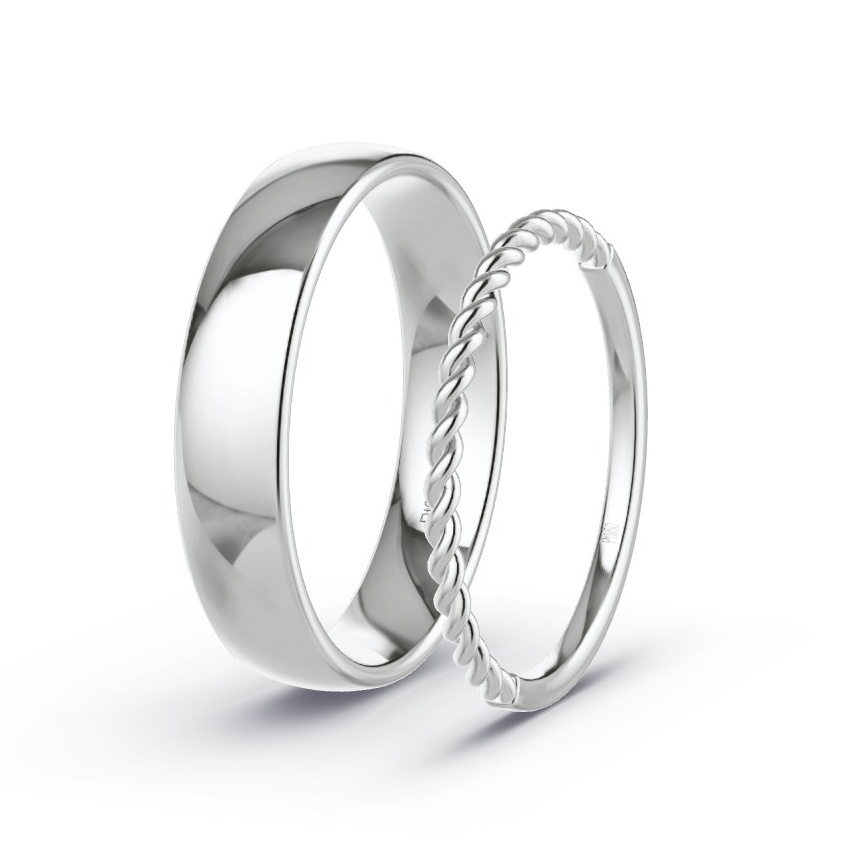 Wedding Rings Platinum - Model N°1025 Wedding Rings Platinum - Model N°1025