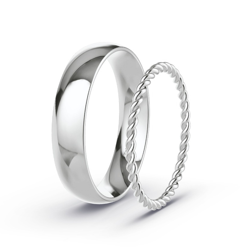 Wedding Rings Platinum - Model N°1026 Wedding Rings Platinum - Model N°1026
