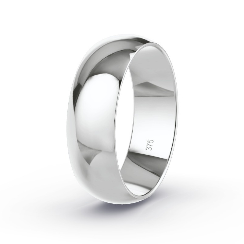 Wedding Ring White Gold - Model N°2129 Wedding Ring White Gold - Model N°2129