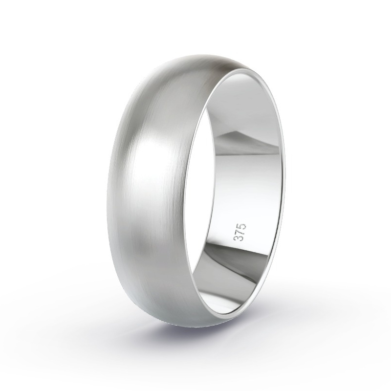 Wedding Ring White Gold - Model N°2130 Wedding Ring White Gold - Model N°2130