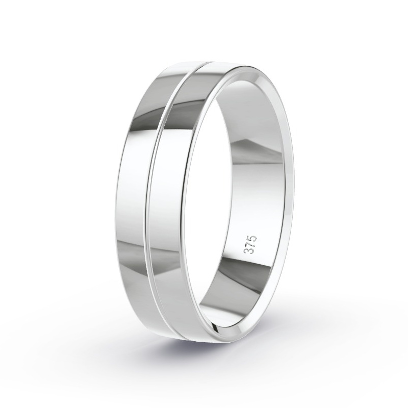 Wedding Ring White Gold - Model N°2157 Wedding Ring White Gold - Model N°2157