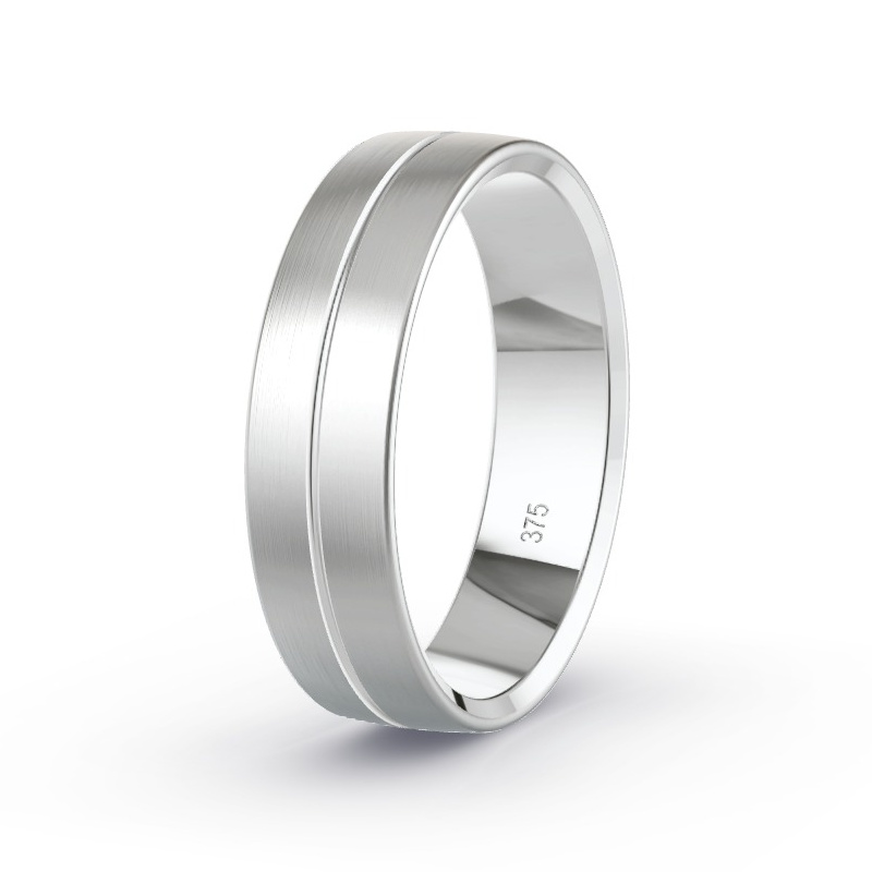 Wedding Ring White Gold - Model N°2158 Wedding Ring White Gold - Model N°2158
