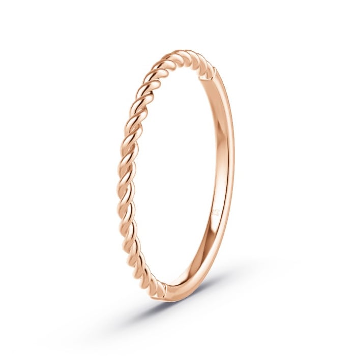 Women's Wedding Ring Rose Gold - Diamonds - Model N°4122 Women's Wedding Ring Rose Gold - Diamonds - Model N°4122