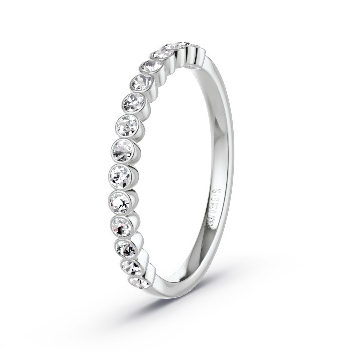 Women's Wedding Ring Palladium - 0.30ct Diamonds - Model N°4127