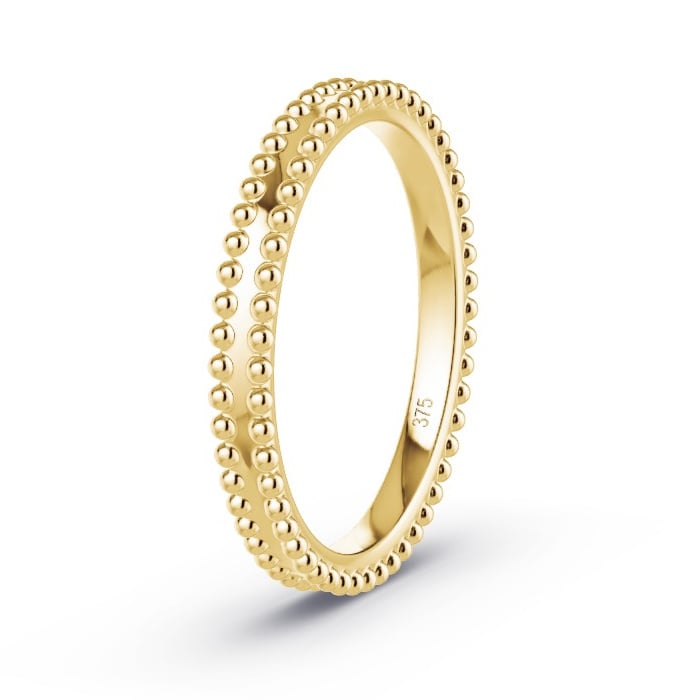 Women's Wedding Ring Yellow Gold - Diamonds - Model N°4164 Women's Wedding Ring Yellow Gold - Diamonds - Model N°4164