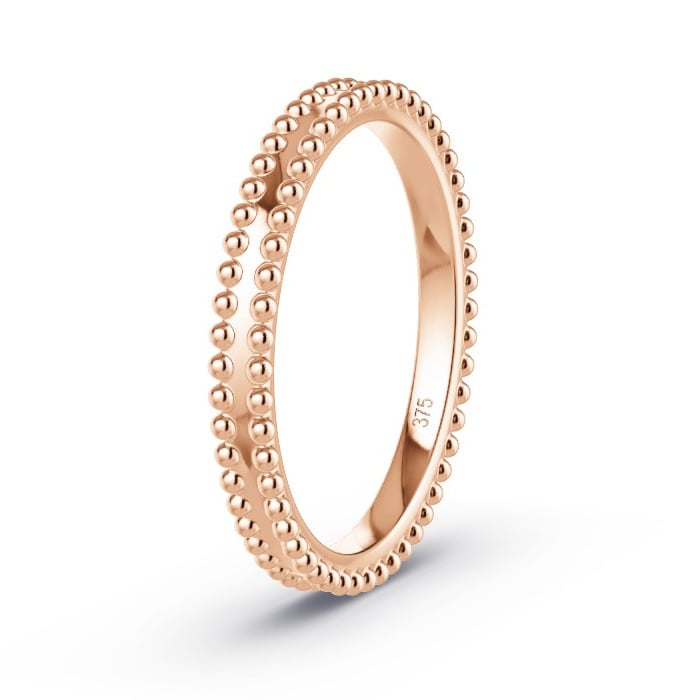 Women's Wedding Ring Rose Gold - Diamonds - Model N°4164 Women's Wedding Ring Rose Gold - Diamonds - Model N°4164