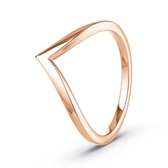 Women's Wedding Ring Rose Gold - Diamonds - Model N°4168 Women's Wedding Ring Rose Gold - Diamonds - Model N°4168
