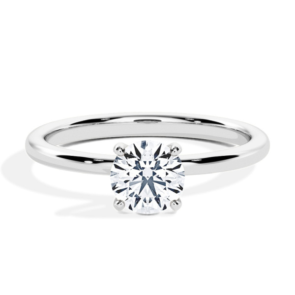 Engagement Ring White Gold - 0.15ct Brilliant - Model N°3013, Solitaire