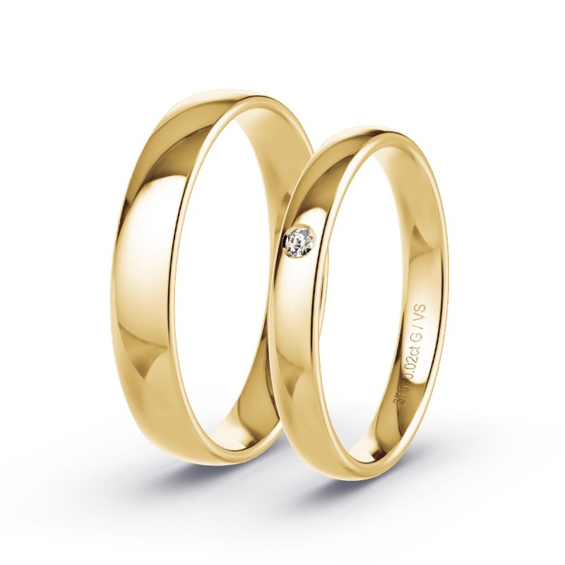 Monogram Infini wedding band, yellow gold - Categories Q9F72C