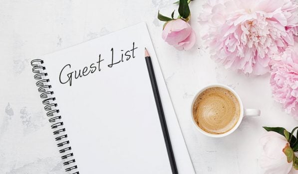 Top 10 Tips on How to Organize Your Wedding Guest List